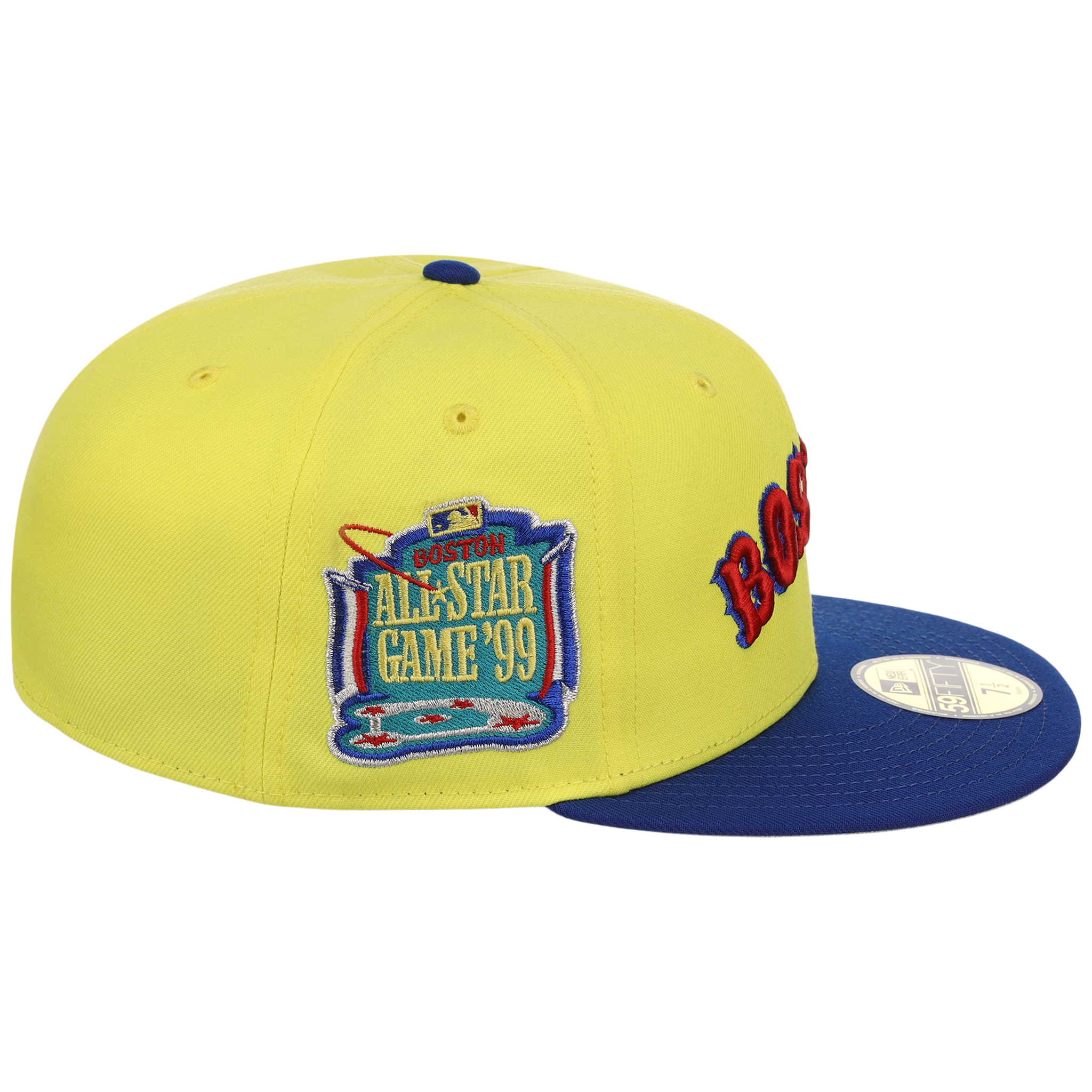 Boston Red Sox Iron Czar New Era 59FIFTY (Yellow/Blue)