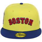 Boston Red Sox Iron Czar New Era 59FIFTY (Yellow/Blue)