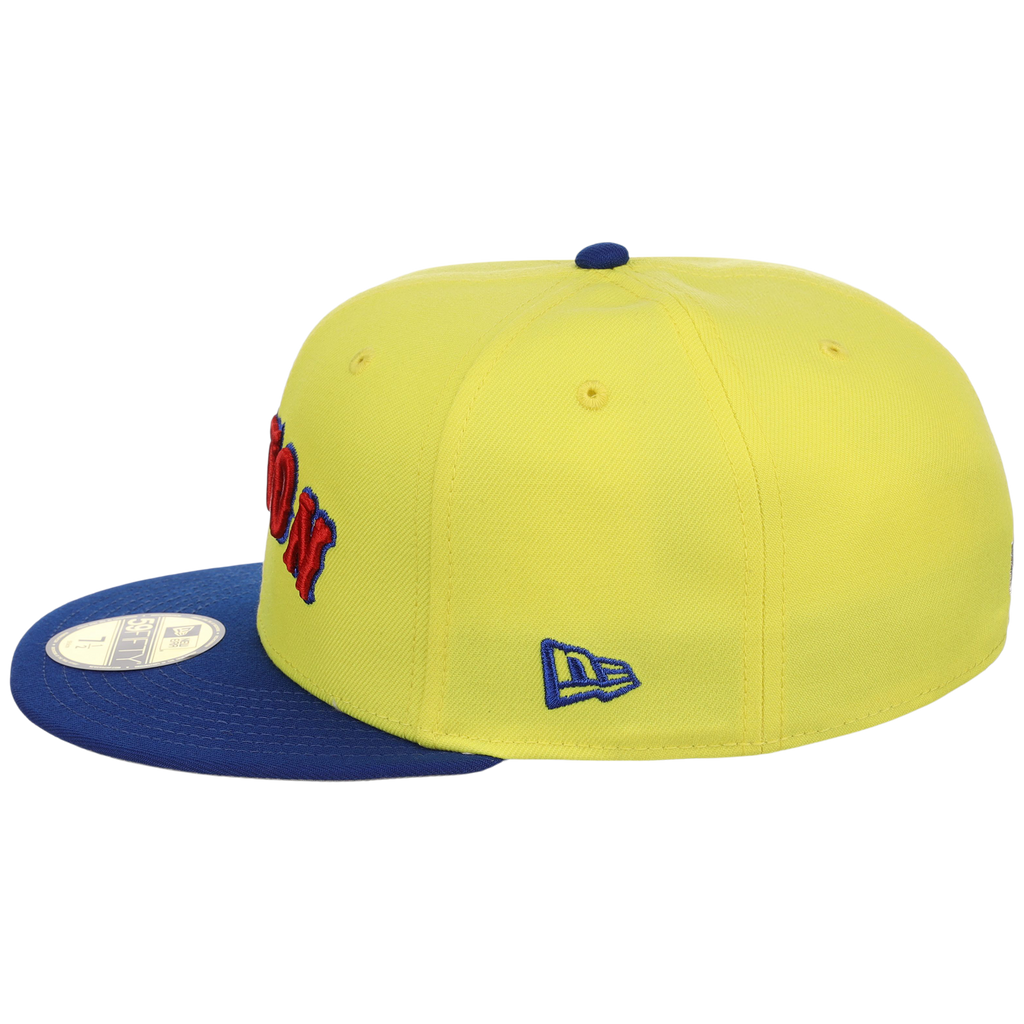 Boston Red Sox Iron Czar New Era 59FIFTY (Yellow/Blue)
