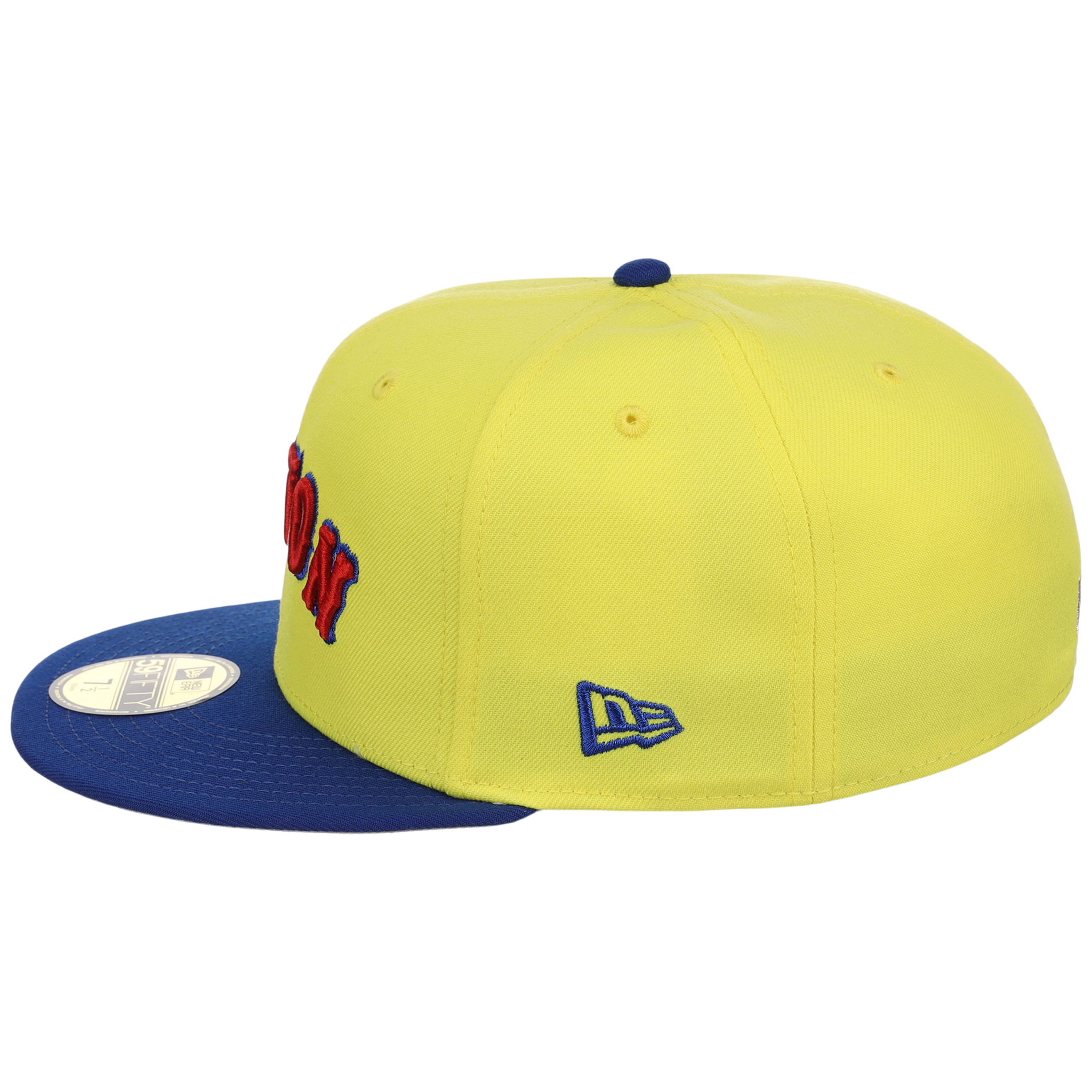 Boston Red Sox Iron Czar New Era 59FIFTY (Yellow/Blue)