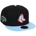 Boston Red Sox Iron Czar New Era 59FIFTY (Black/Sky Blue)