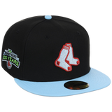 Boston Red Sox Iron Czar New Era 59FIFTY (Black/Sky Blue)