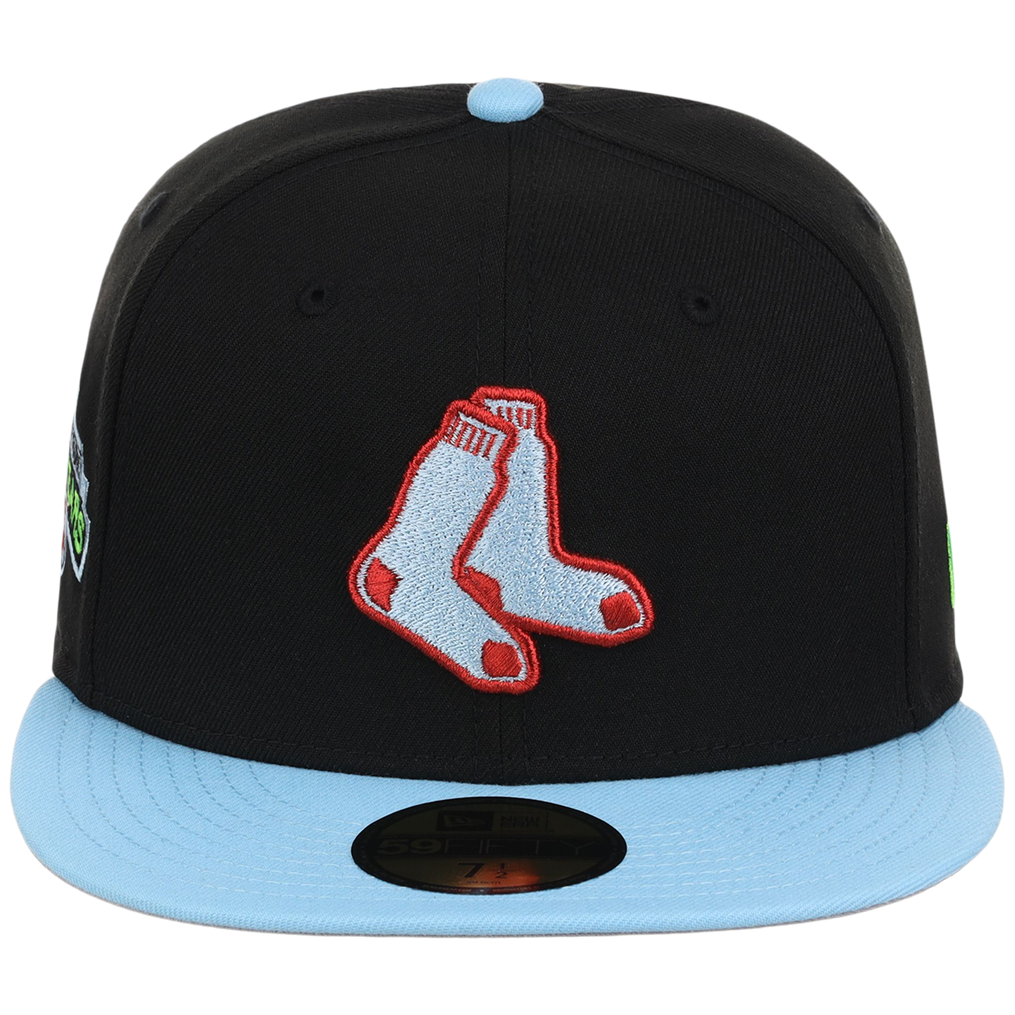 Boston Red Sox Iron Czar New Era 59FIFTY (Black/Sky Blue)