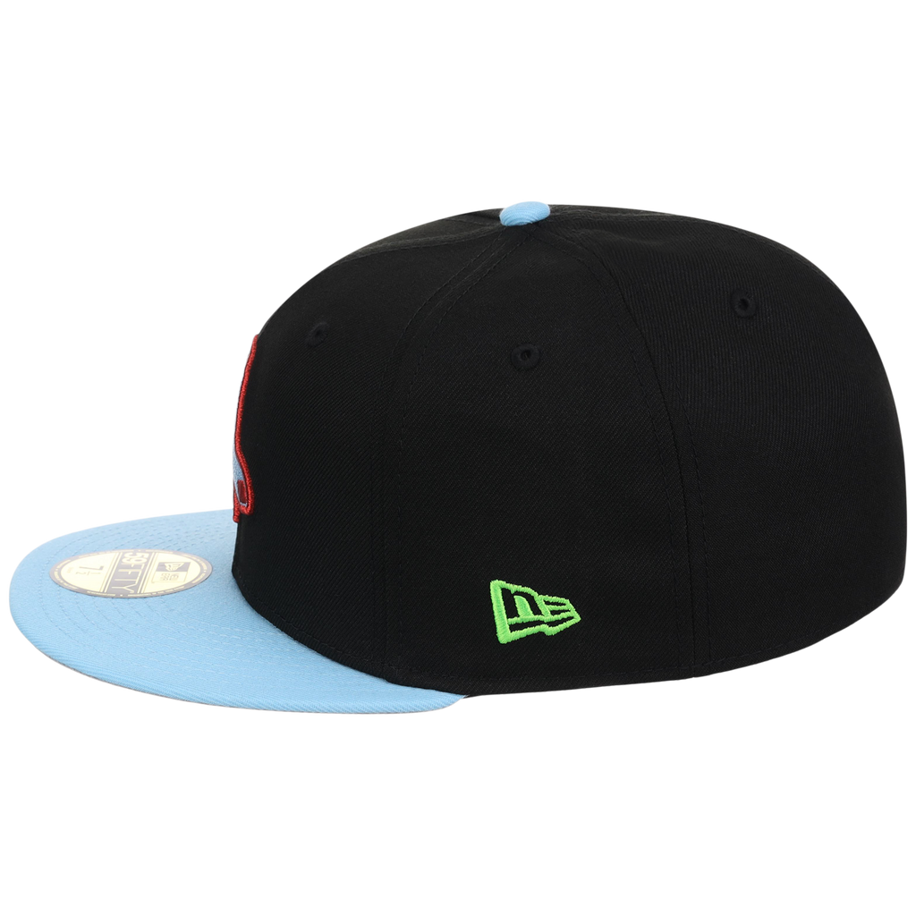 Boston Red Sox Iron Czar New Era 59FIFTY (Black/Sky Blue)