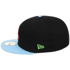 Boston Red Sox Iron Czar New Era 59FIFTY (Black/Sky Blue)