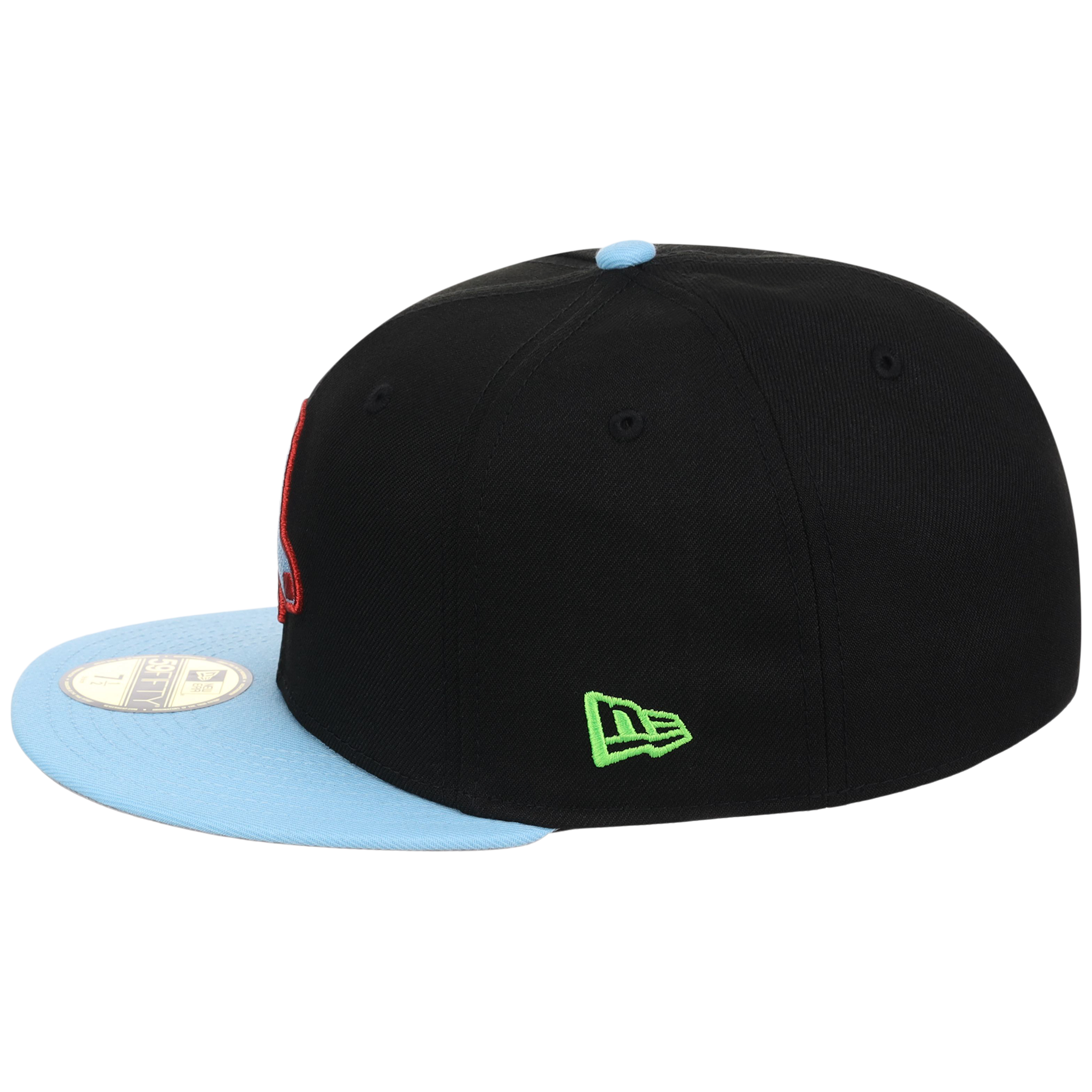 Boston Red Sox Iron Czar New Era 59FIFTY (Black/Sky Blue)