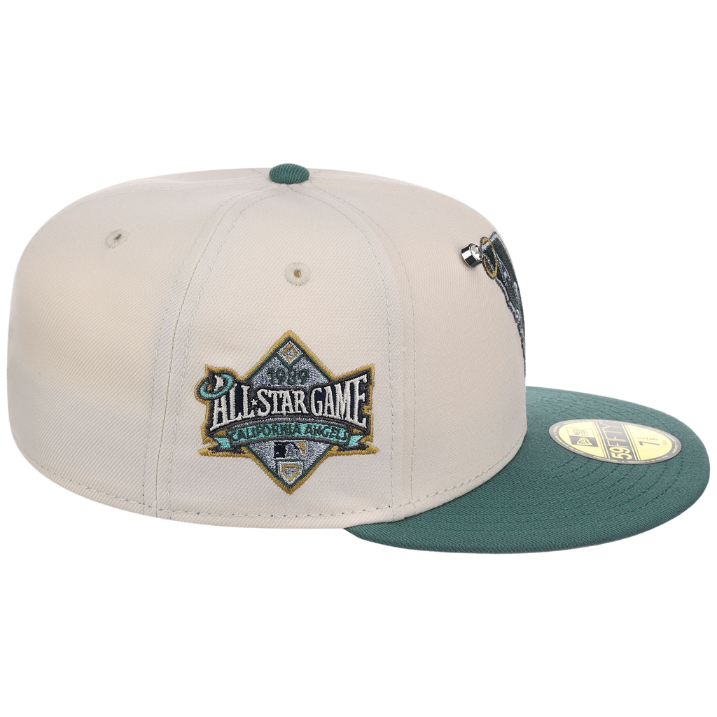 Anaheim Angels MLB Cream Lichen New Era 59FIFTY