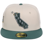 Anaheim Angels MLB Cream Lichen New Era 59FIFTY