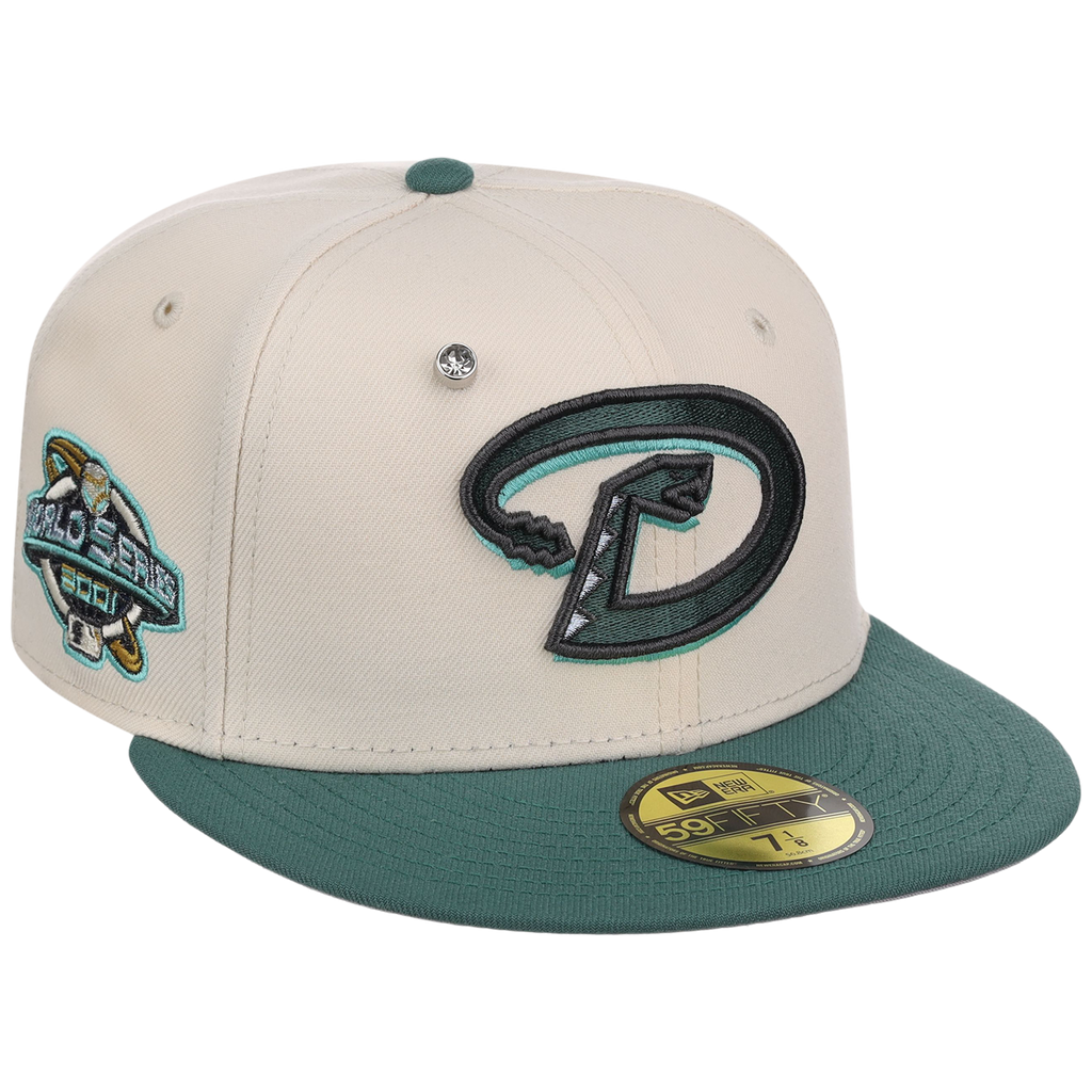 Arizona Diamondbacks MLB Cream Lichen New Era 59FIFTY