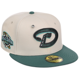 Arizona Diamondbacks MLB Cream Lichen New Era 59FIFTY