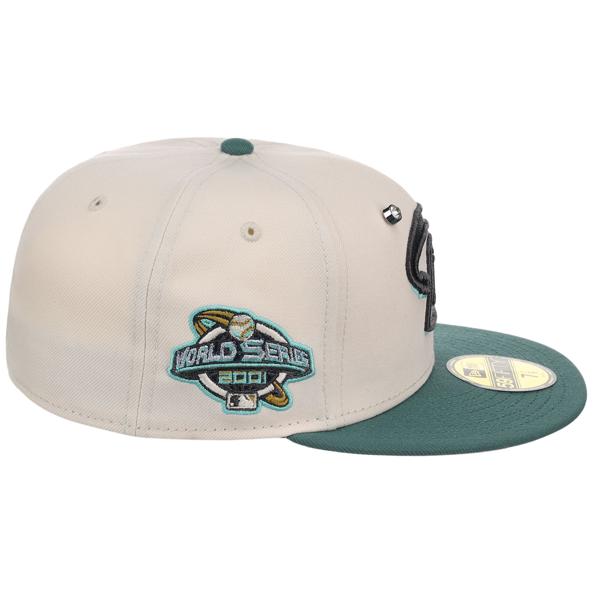 Arizona Diamondbacks MLB Cream Lichen New Era 59FIFTY