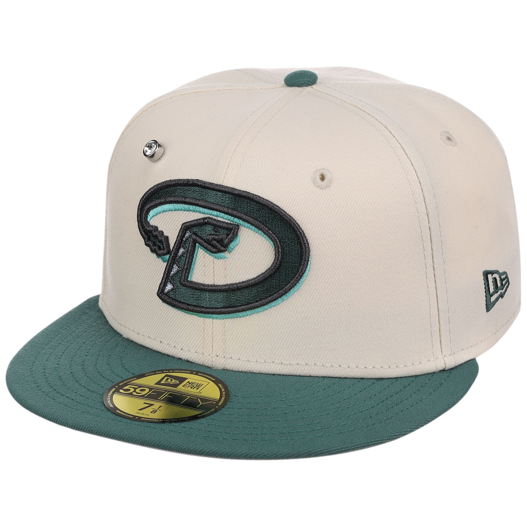 Arizona Diamondbacks MLB Cream Lichen New Era 59FIFTY