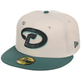 Arizona Diamondbacks MLB Cream Lichen New Era 59FIFTY