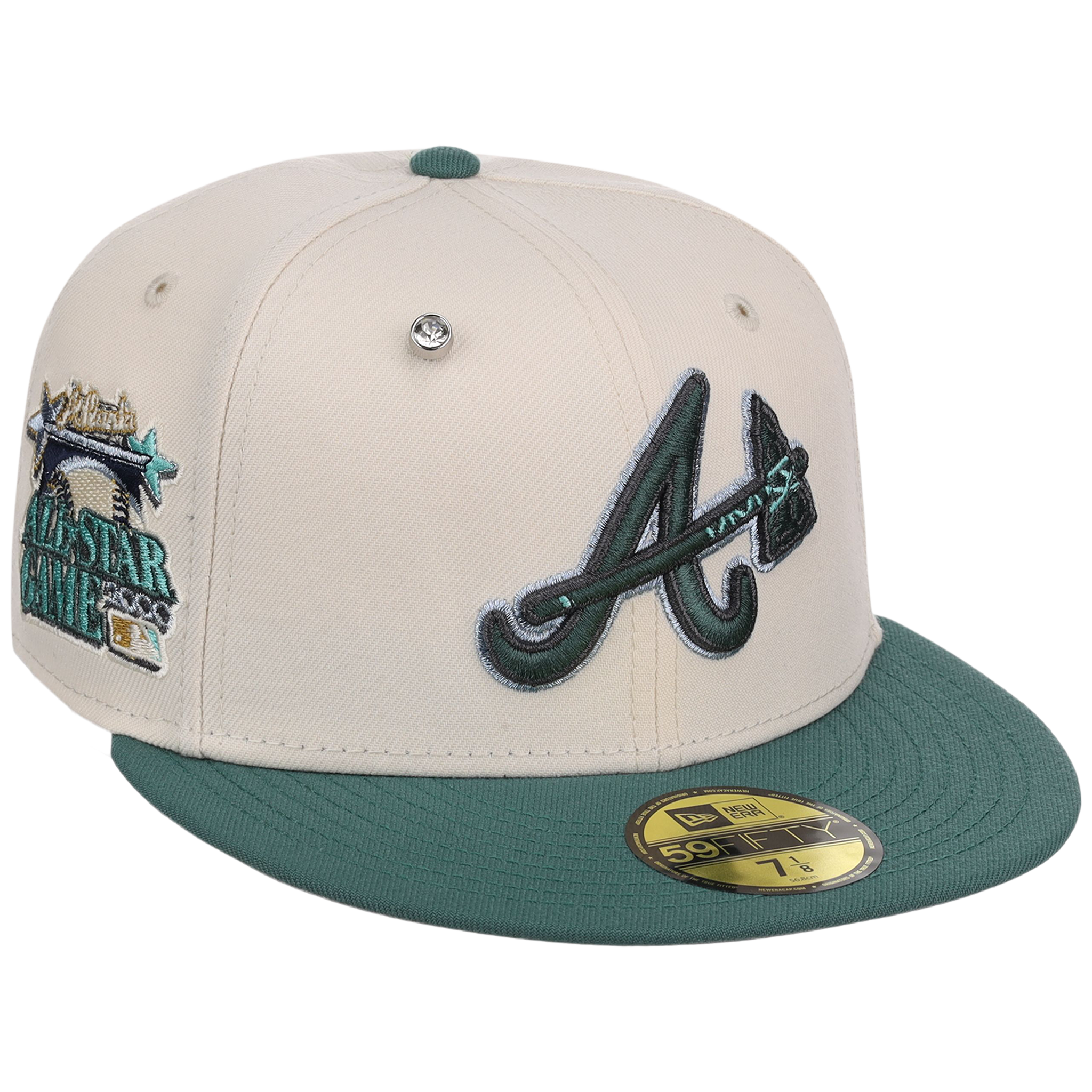 Atlanta Braves MLB Cream Lichen New Era 59FIFTY
