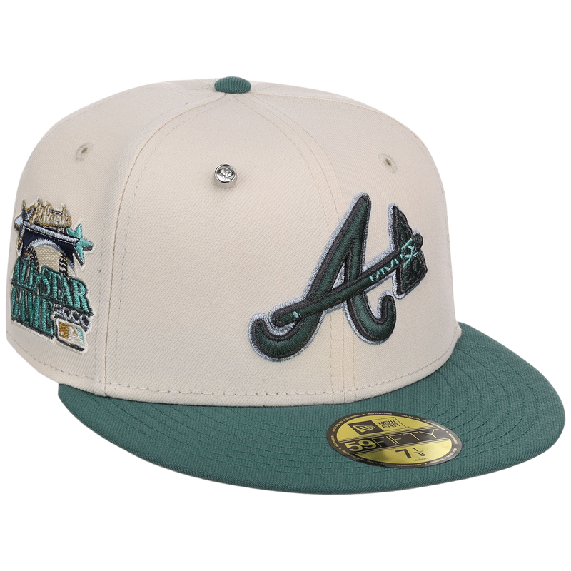 Atlanta Braves MLB Cream Lichen New Era 59FIFTY – LidsHatDrop