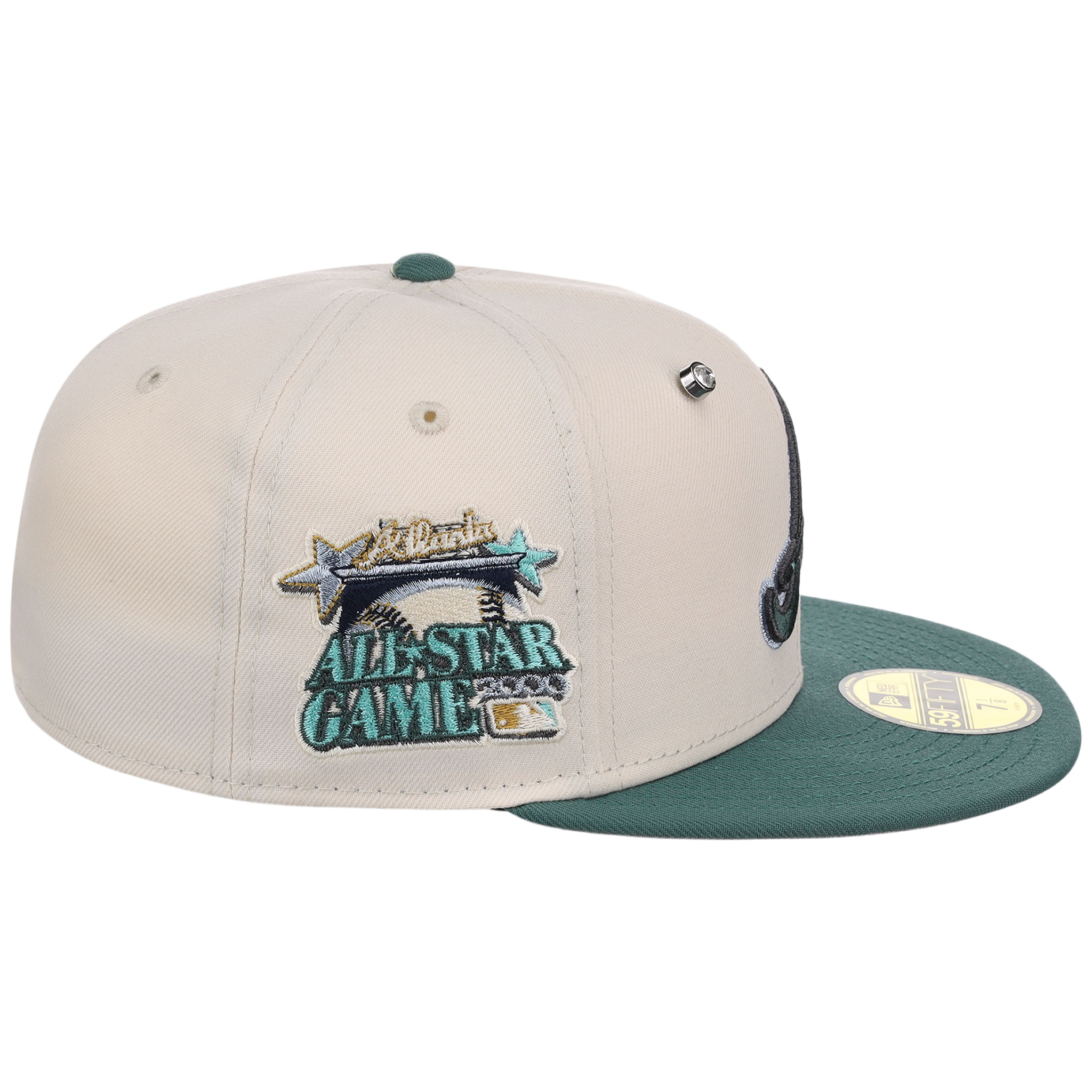 Atlanta Braves MLB Cream Lichen New Era 59FIFTY