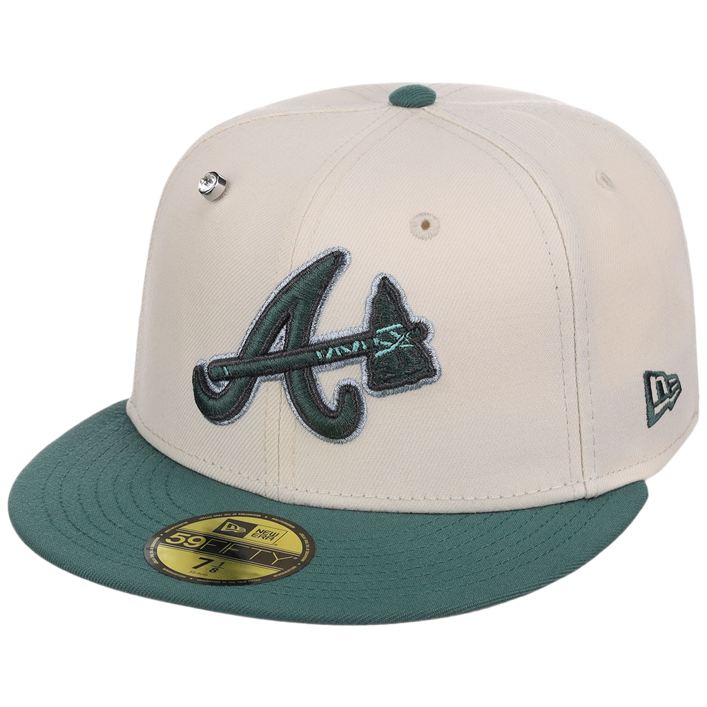 Atlanta Braves MLB Cream Lichen New Era 59FIFTY