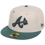 Atlanta Braves MLB Cream Lichen New Era 59FIFTY