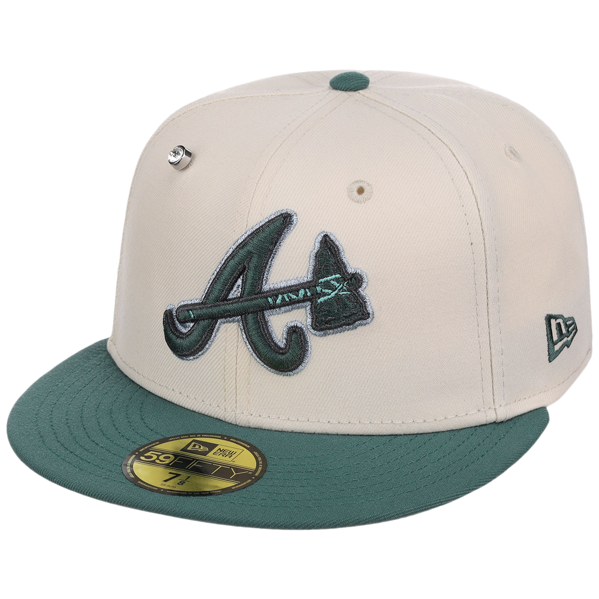 Atlanta Braves MLB Cream Lichen New Era 59FIFTY
