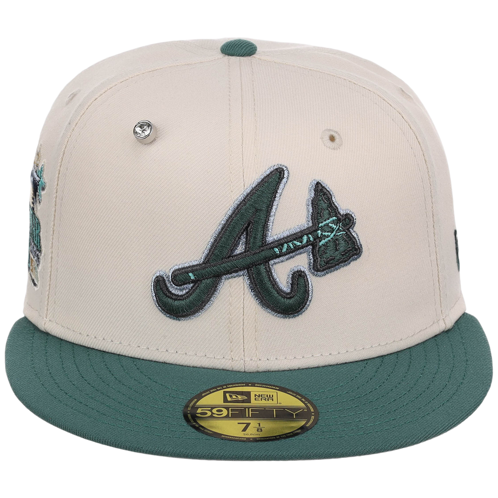 Atlanta Braves MLB Cream Lichen New Era 59FIFTY