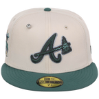 Atlanta Braves MLB Cream Lichen New Era 59FIFTY