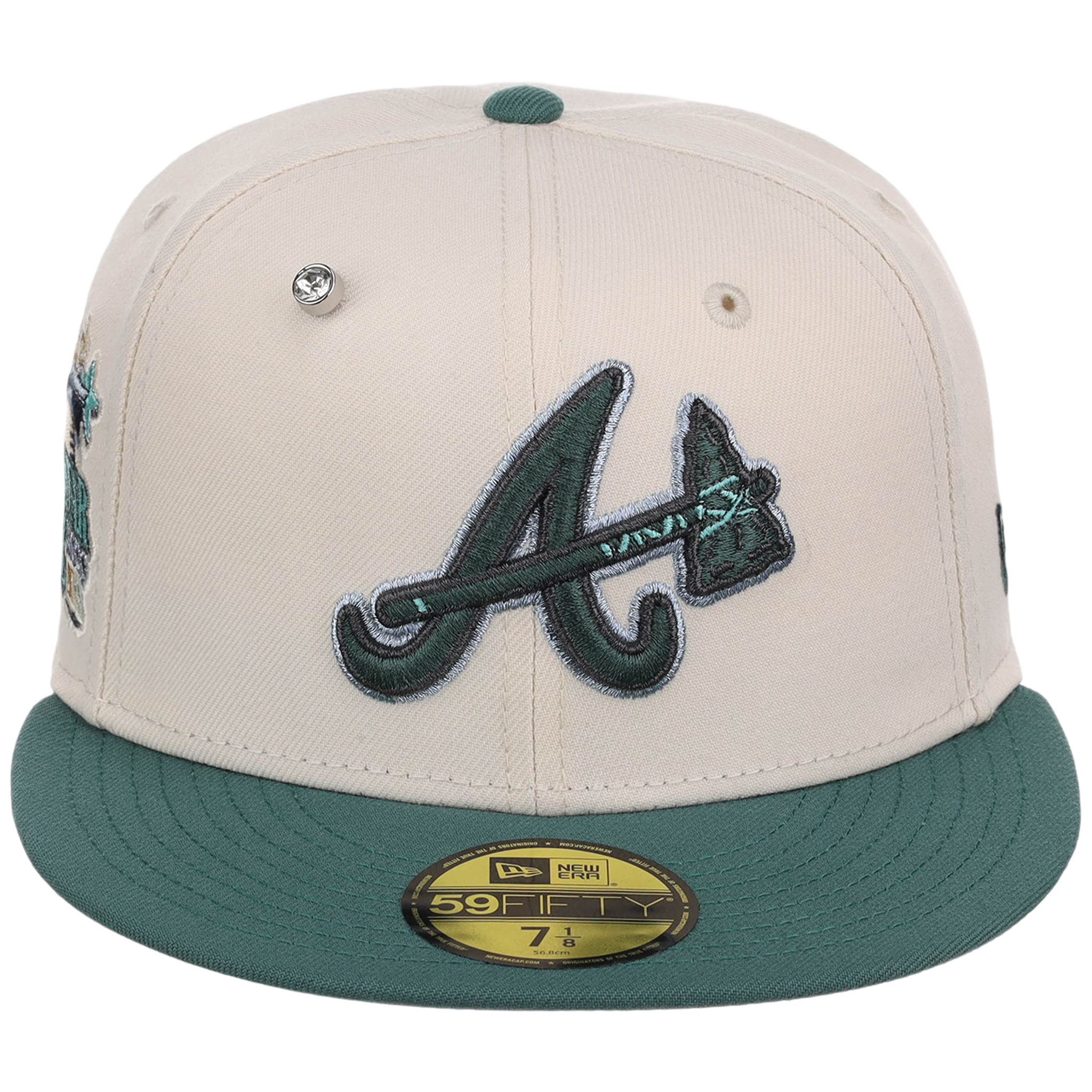 Atlanta Braves MLB Cream Lichen New Era 59FIFTY