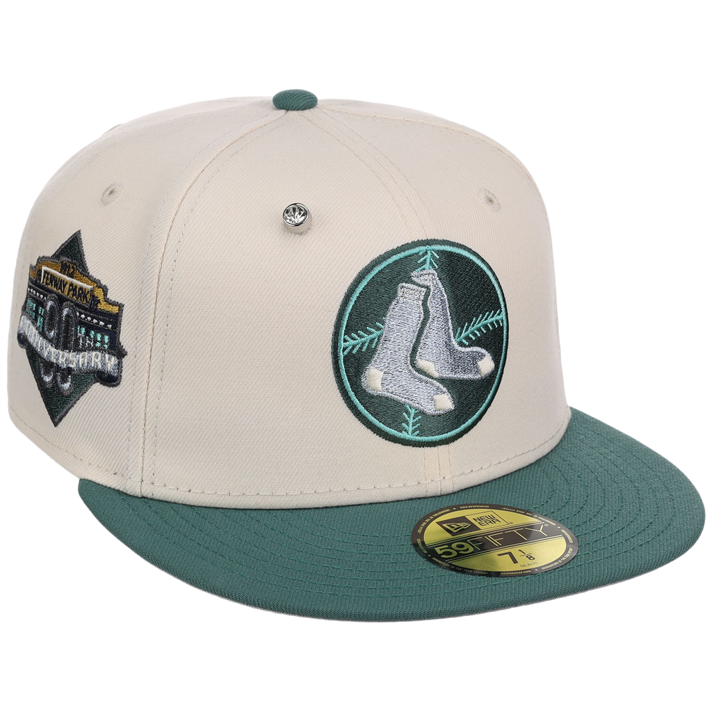Boston Red Sox MLB Cream Lichen New Era 59FIFTY