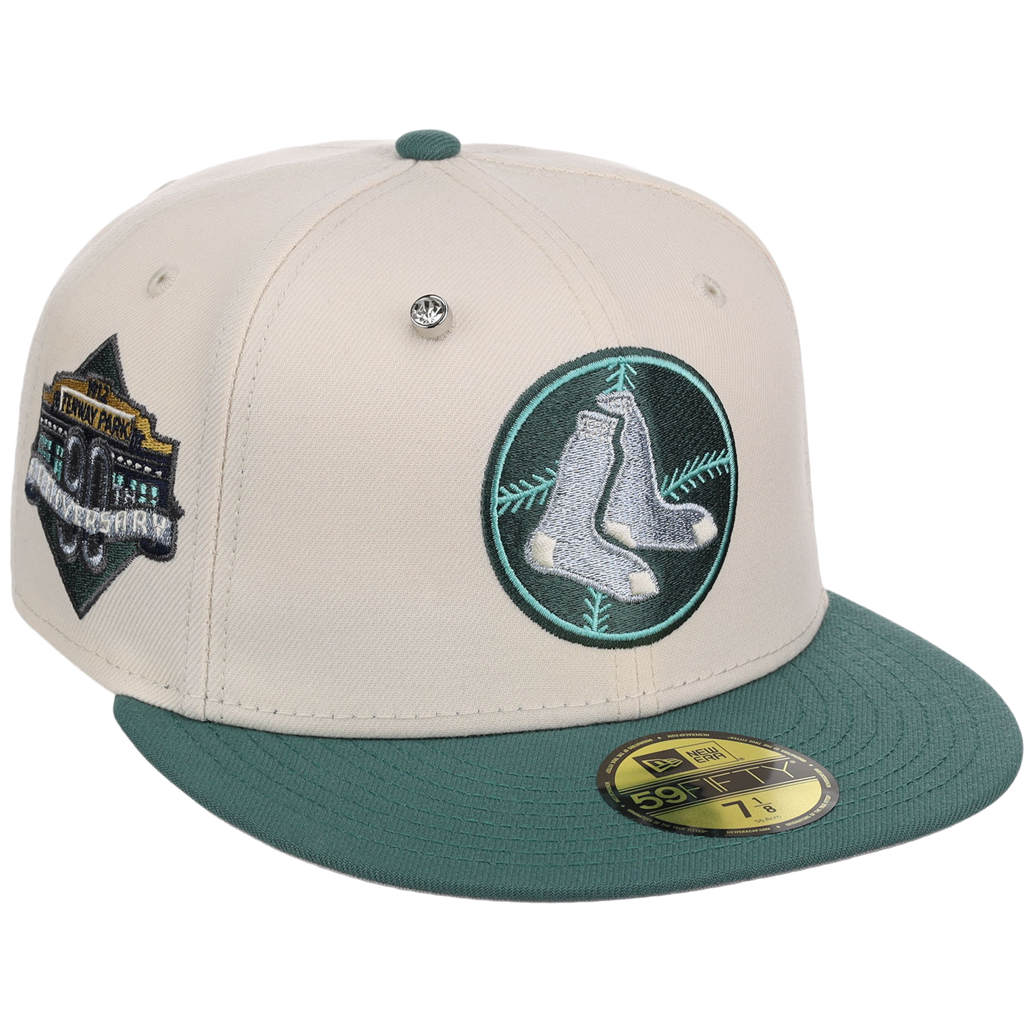 Boston Red Sox MLB Cream Lichen New Era 59FIFTY