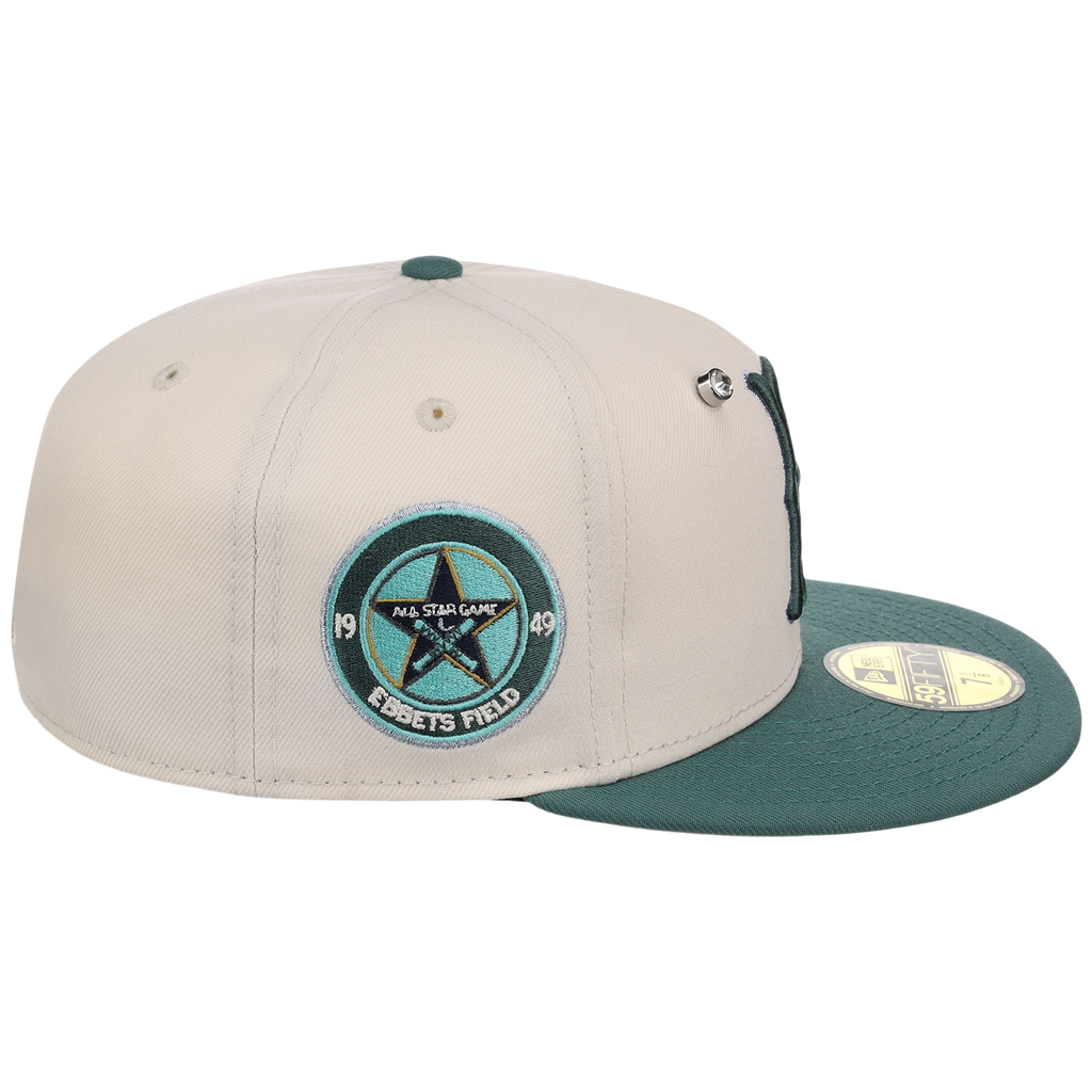 Brooklyn Dodgers MLB Cream Lichen New Era 59FIFTY
