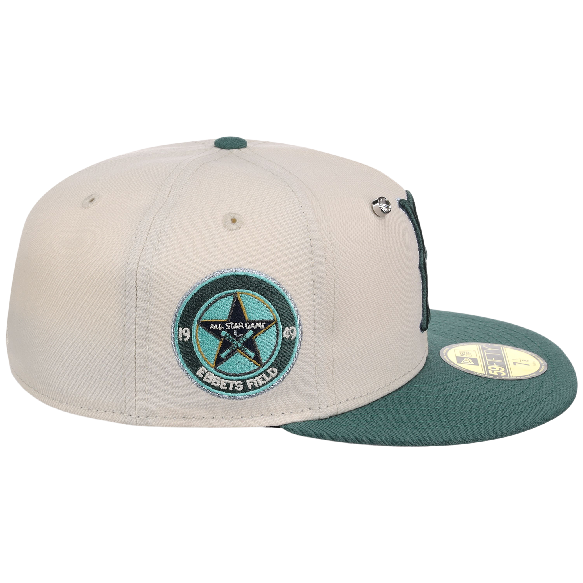 Brooklyn Dodgers MLB Cream Lichen New Era 59FIFTY