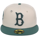 Brooklyn Dodgers MLB Cream Lichen New Era 59FIFTY