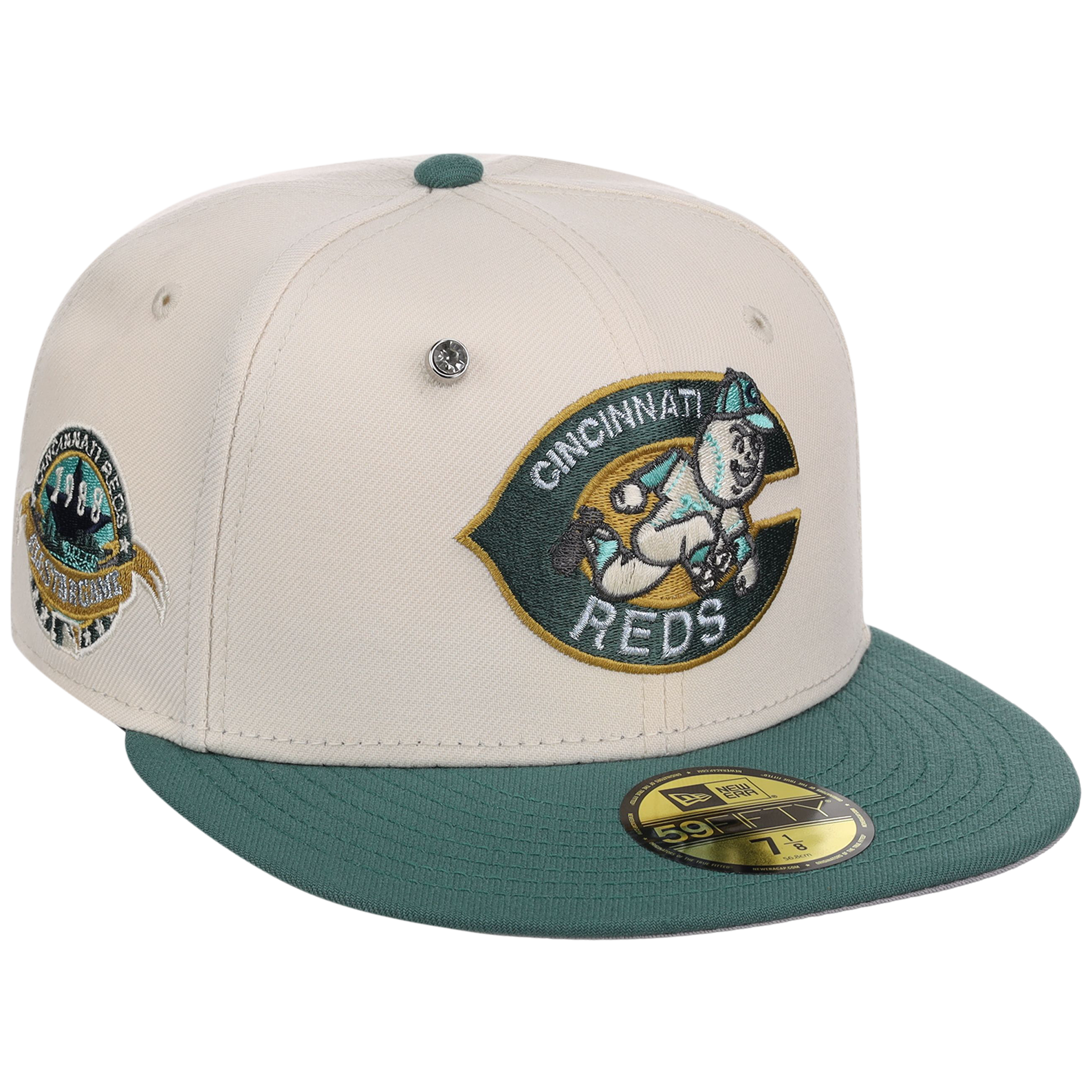 Cincinnati Reds MLB Cream Lichen New Era 59FIFTY