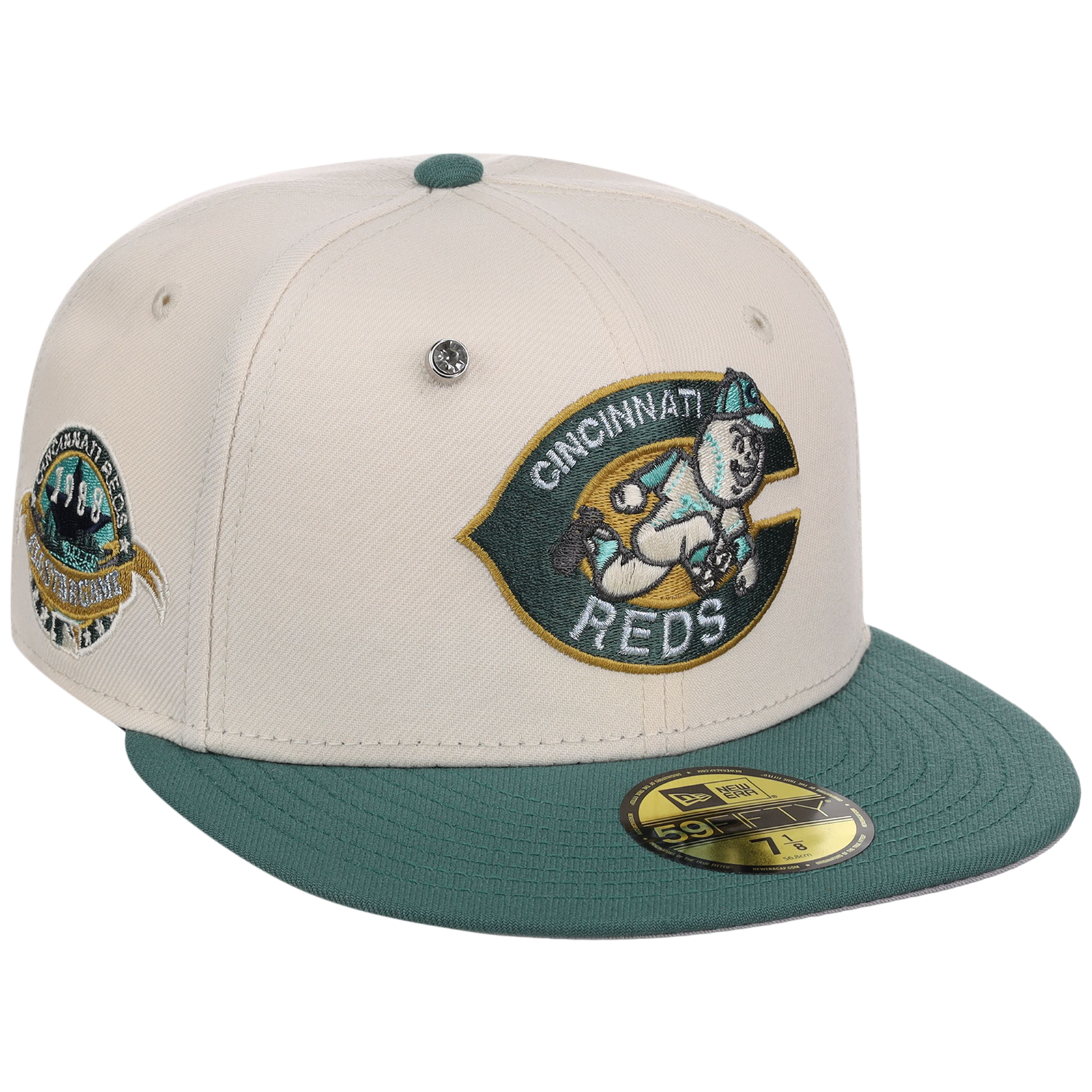 Cincinnati Reds MLB Cream Lichen New Era 59FIFTY – LidsHatDrop