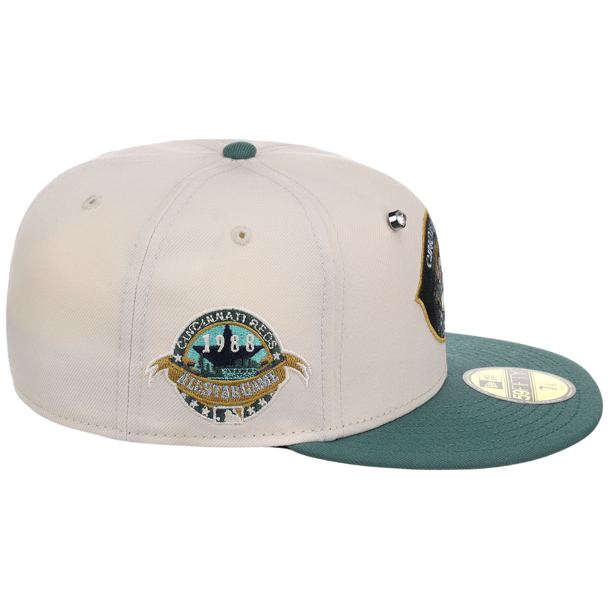 Cincinnati Reds MLB Cream Lichen New Era 59FIFTY