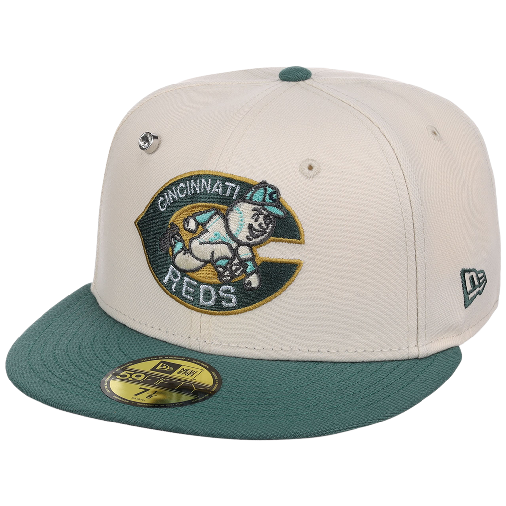 Cincinnati Reds MLB Cream Lichen New Era 59FIFTY