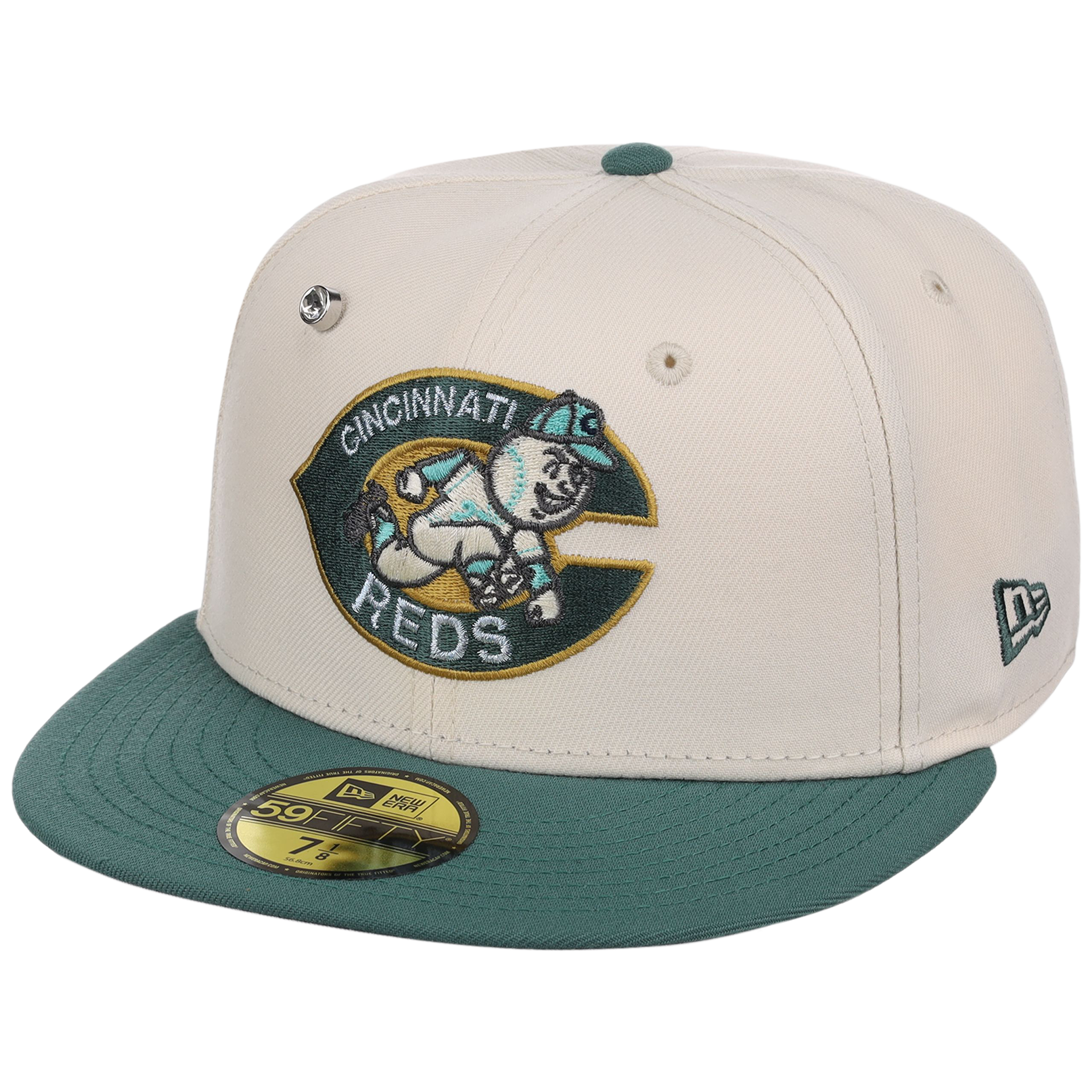Cincinnati Reds MLB Cream Lichen New Era 59FIFTY