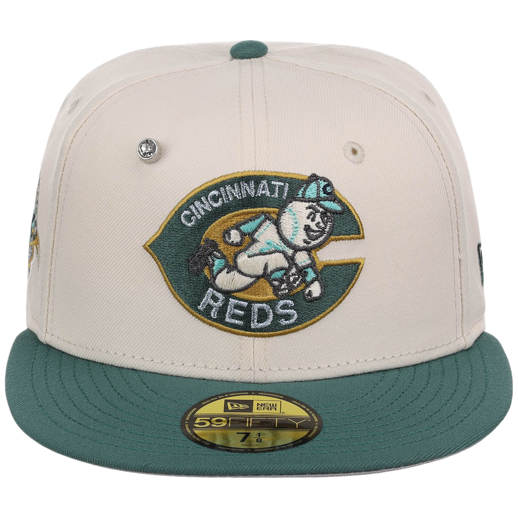 Cincinnati Reds MLB Cream Lichen New Era 59FIFTY