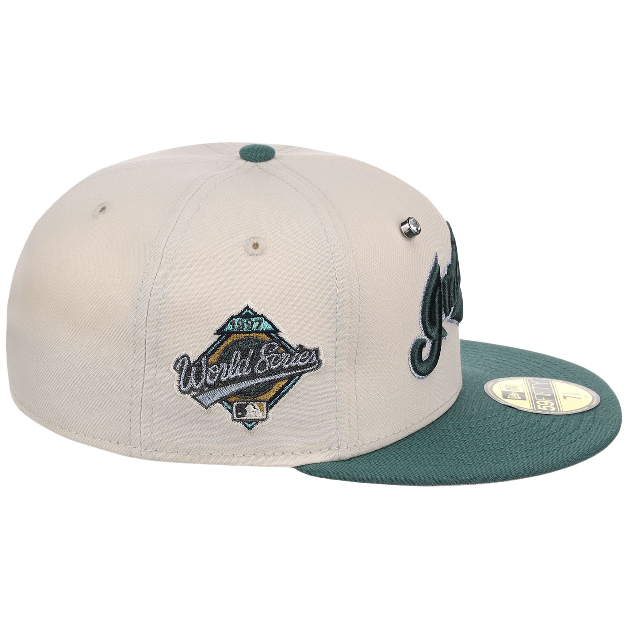 Cleveland Indians MLB Cream Lichen New Era 59FIFTY