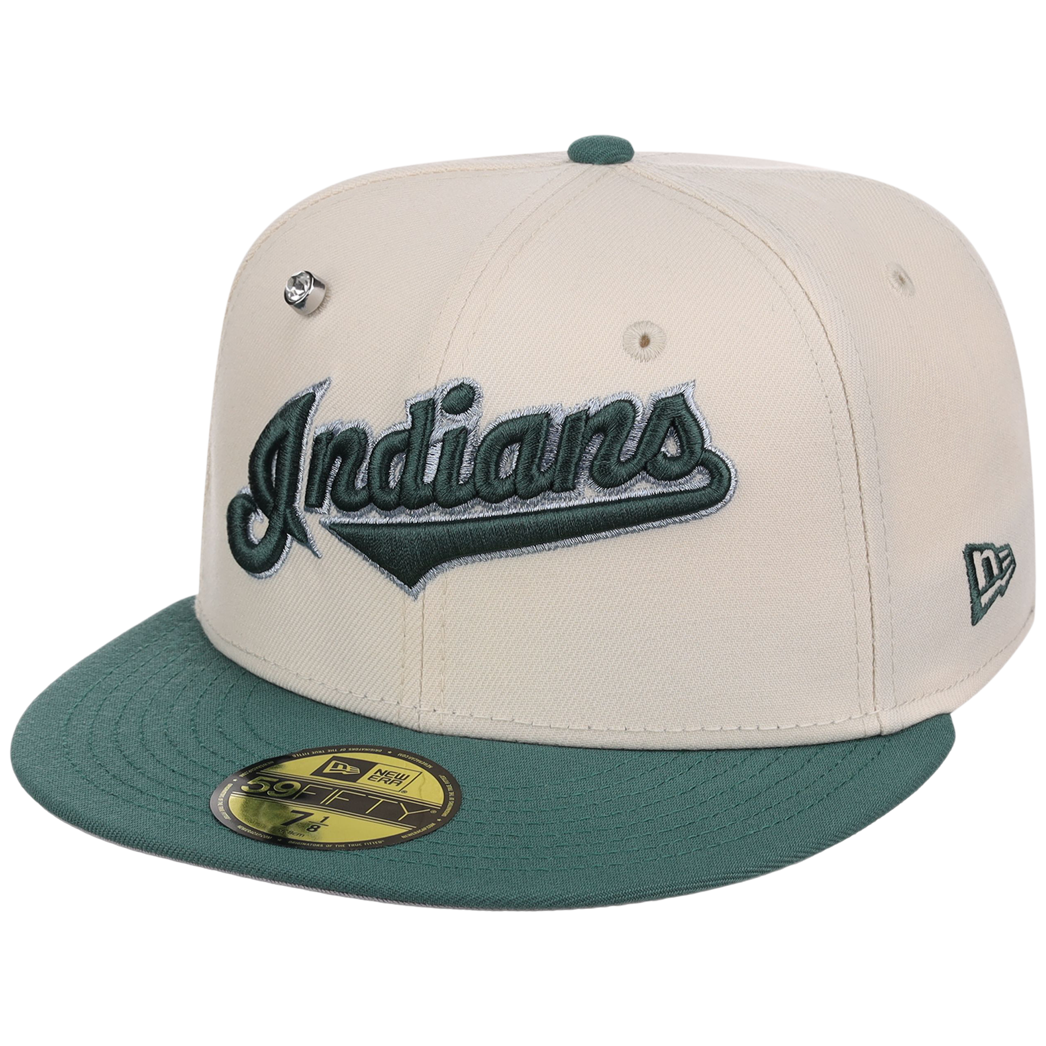 Cleveland Indians MLB Cream Lichen New Era 59FIFTY