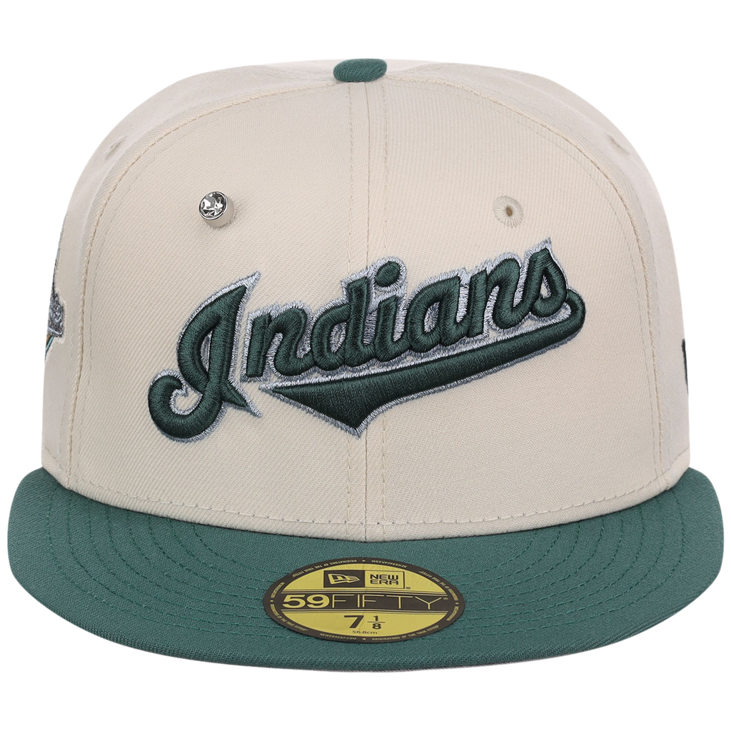 Cleveland Indians MLB Cream Lichen New Era 59FIFTY
