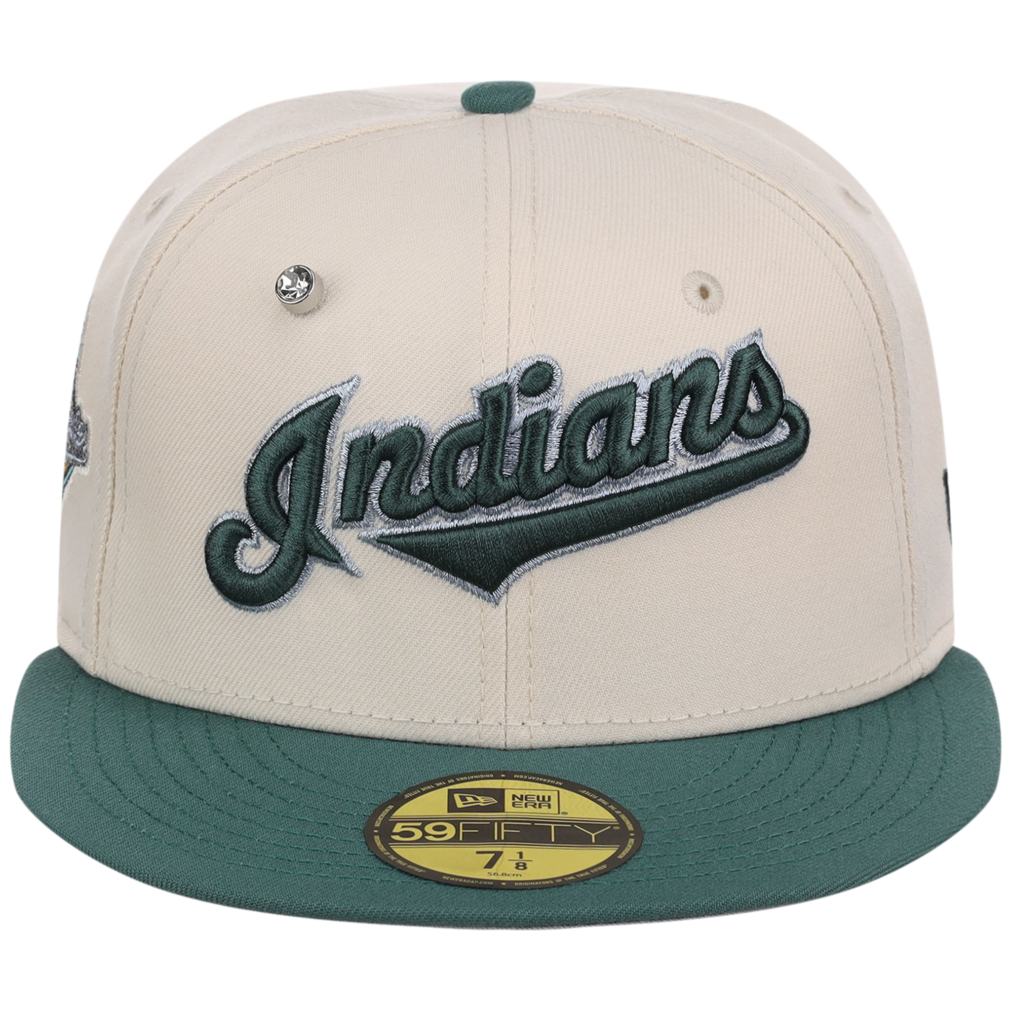 Cleveland Indians MLB Cream Lichen New Era 59FIFTY