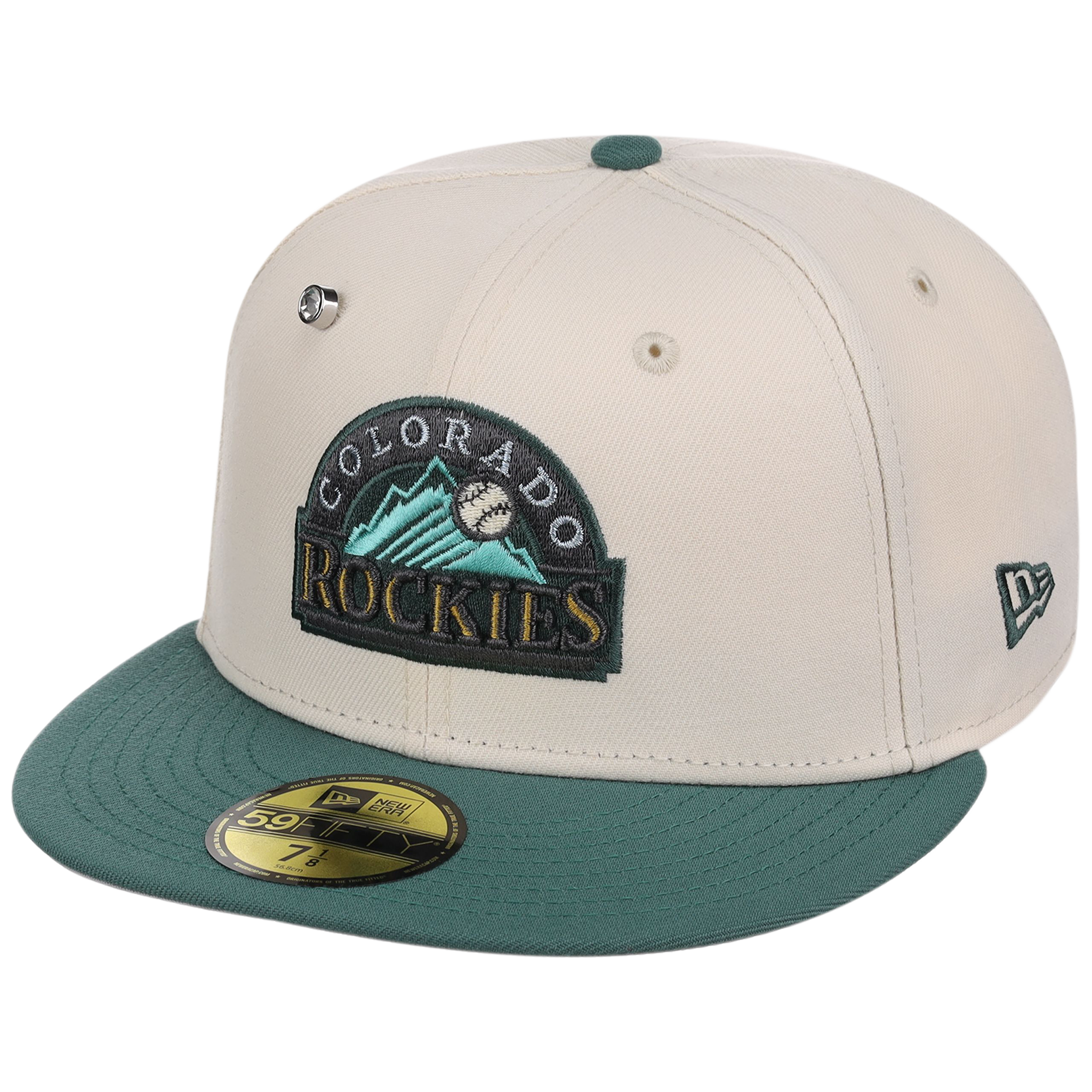 Colorado Rockies MLB Cream Lichen New Era 59FIFTY