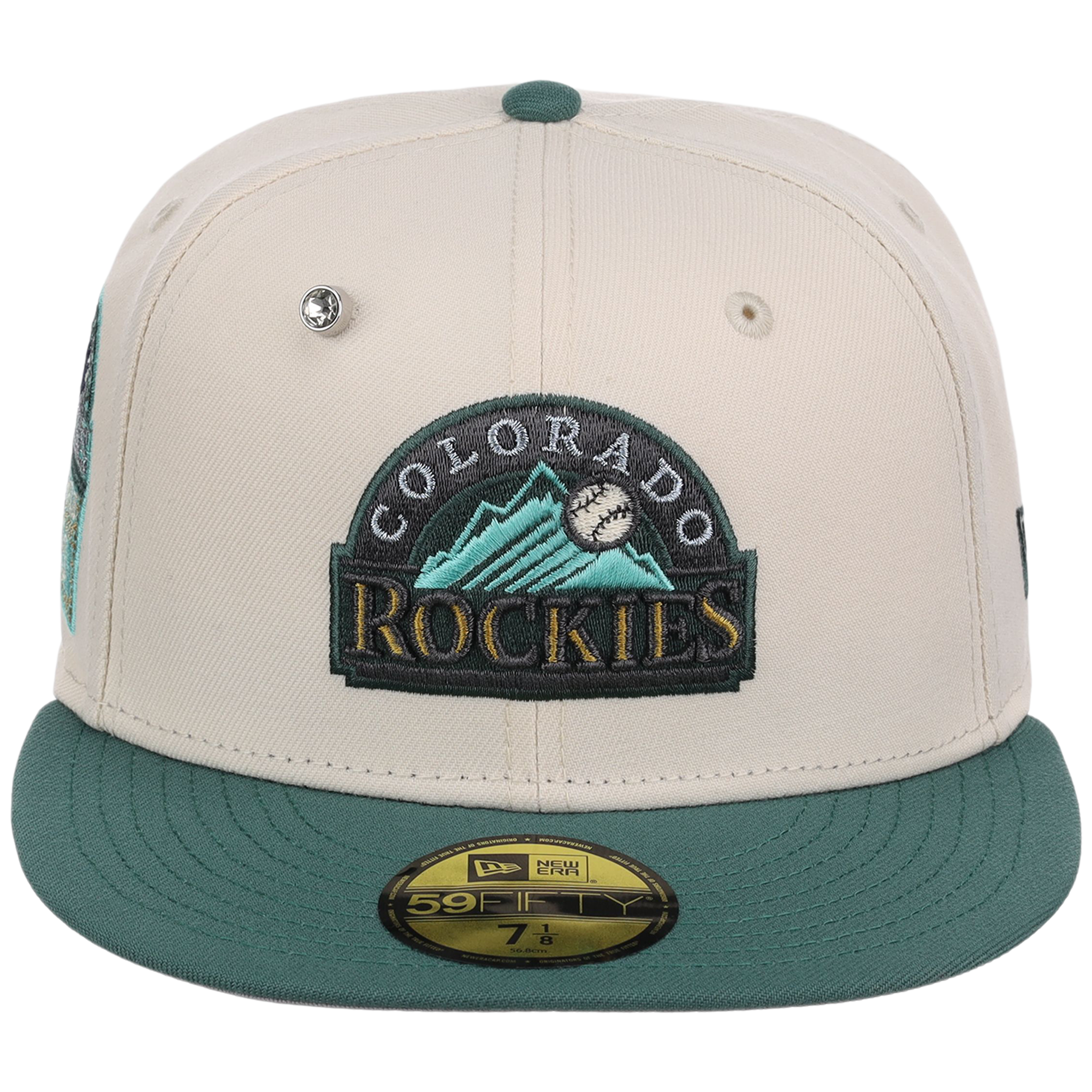 Colorado Rockies MLB Cream Lichen New Era 59FIFTY