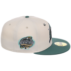 Florida Marlins MLB Cream Lichen New Era 59FIFTY