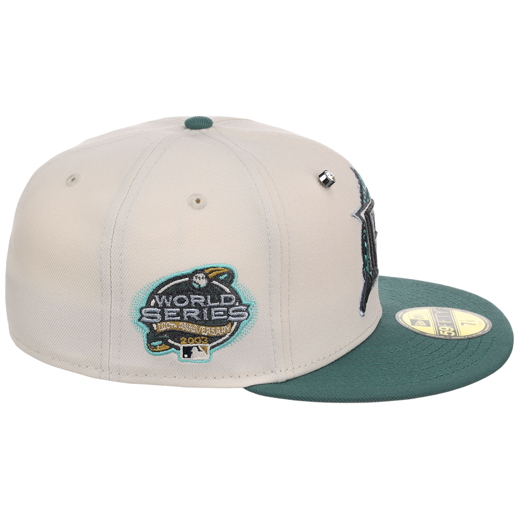 Florida Marlins MLB Cream Lichen New Era 59FIFTY