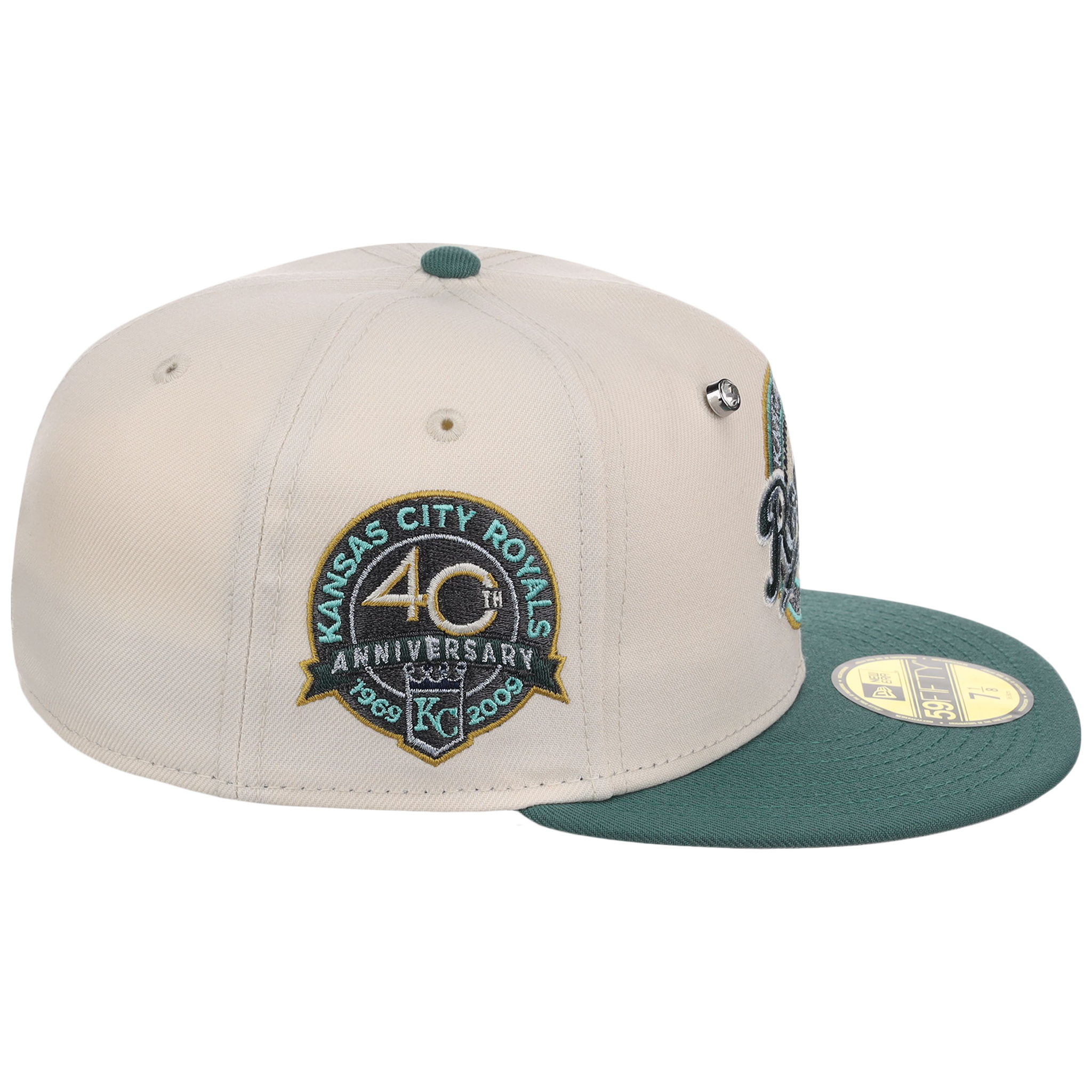 Kansas City Royals MLB Cream Lichen New Era 59FIFTY