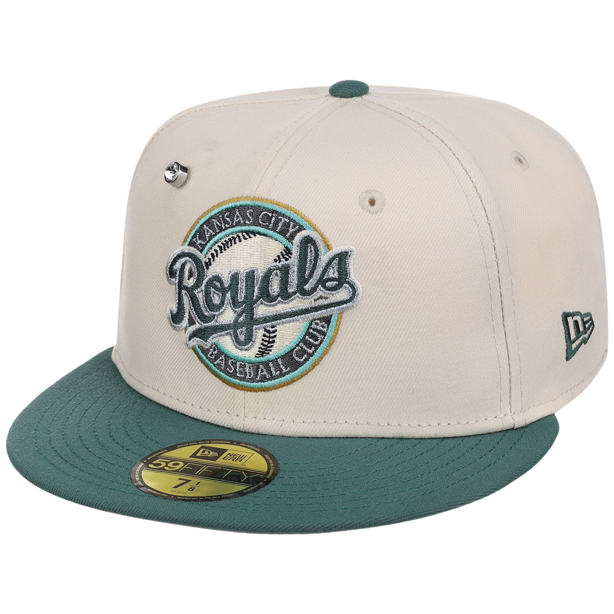 Kansas City Royals MLB Cream Lichen New Era 59FIFTY