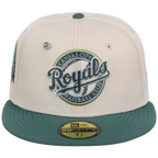 Kansas City Royals MLB Cream Lichen New Era 59FIFTY