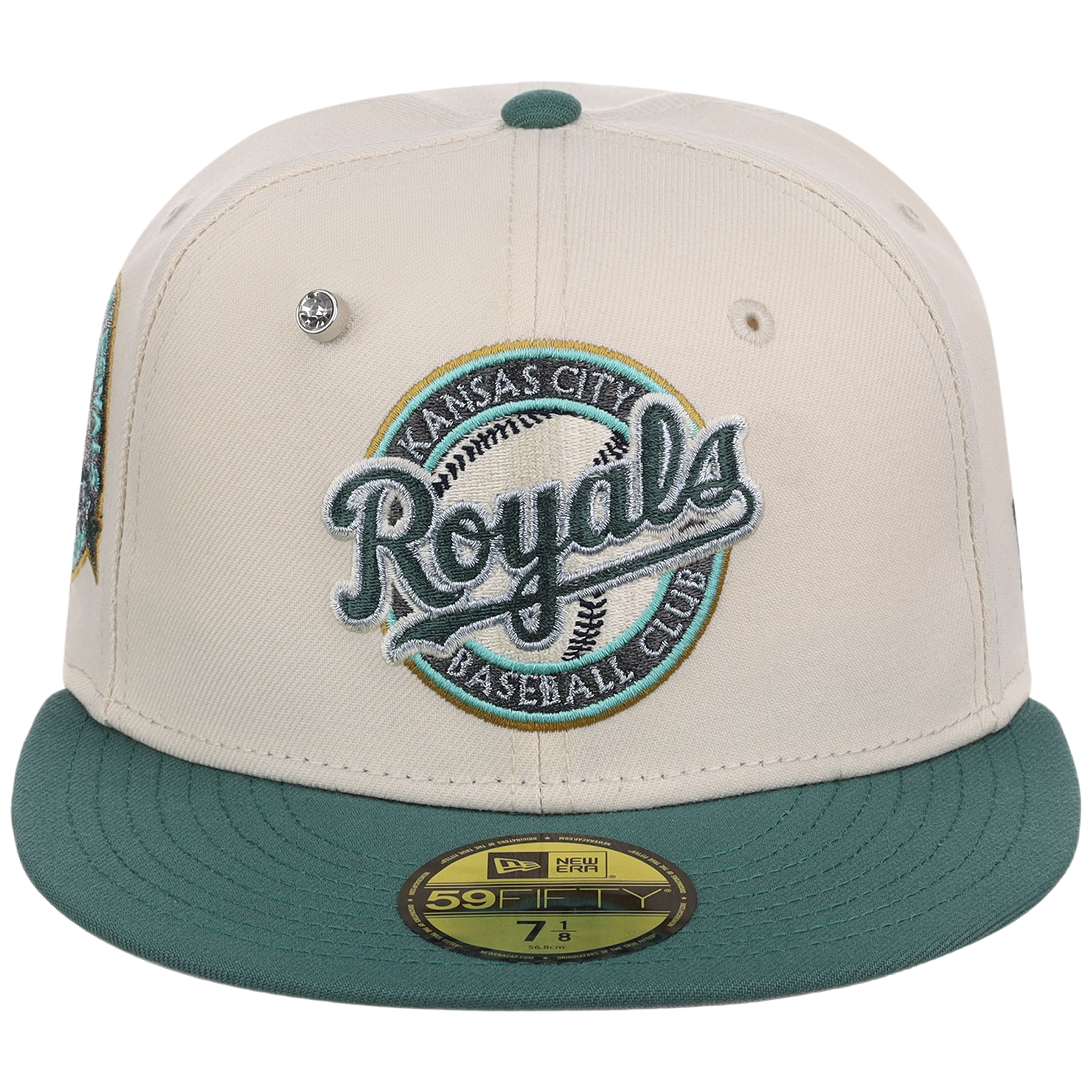 Kansas City Royals MLB Cream Lichen New Era 59FIFTY