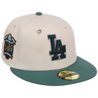 Los Angeles Dodgers MLB Cream Lichen New Era 59FIFTY